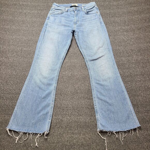 Citizens of Humanity Jeans Womens 23 Blue Isola Flare Premium Vintage Distressed - Picture 1 of 11